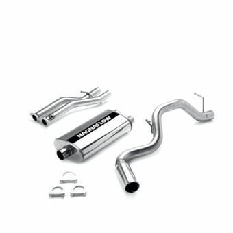 magnaflow 1996-1999 chevrolet/gmc tahoe,denali,yukon street series cat-back performance exhaust systemf 15701 - image