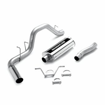 magnaflow dodge ram 1500 street series 3" single side exit performance exhaust system 15740 - image