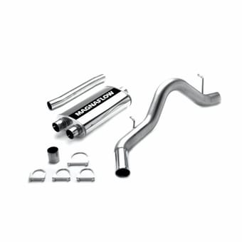 magnaflow 2000-2006 chevrolet suburban 2500 street series cat-back performance exhaust system 15798 - image