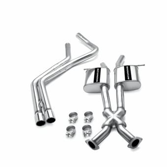 magnaflow 2004 pontiac gto street series cat-back performance exhaust system 15868 - image