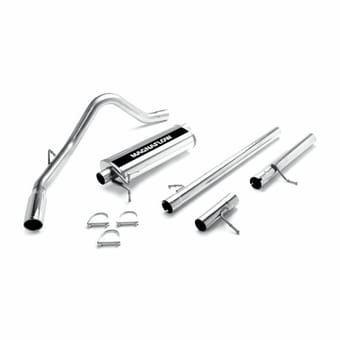 magnaflow 1999-2005 ford f-250/f-350 street series cat-back performance exhaust system15869 - image