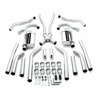 magnaflow 2.5"chevrolet,pontiac,buick,olds a body stainless performance exhaust system15894 - image