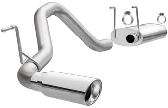 magnaflow 2011-2018 dodge ram 1500 street series cat-back performance exhaust system16386 - image
