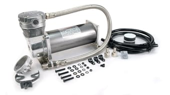 air lift viair 480c chrome compressor - 200 psi 16480 - image