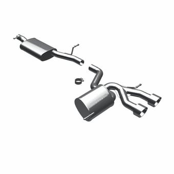 magnaflow 2008 volkswagen r32 sport series cat-back performance exhaust system16501 - image