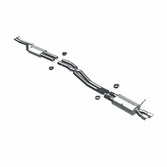 magnaflow 01-06 bmw 330i,330ci touring series stainless cat-back performance exhaust system 16533 - image