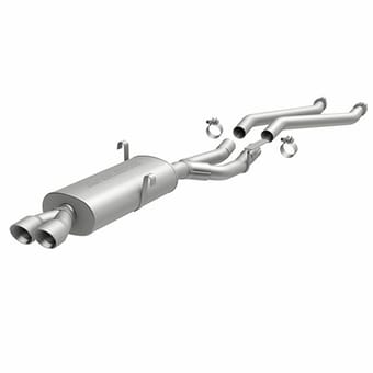 magnaflow catback 87-91 bmw 352i/87-90 325is/88-91 325ix/ 87-93 325 single rear exit 16535 - image
