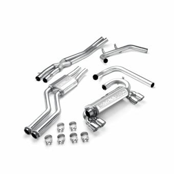 magnaflow 2001-2006 bmw m3 sport series cat-back performance exhaust system 16602 - image