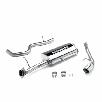 magnaflow 2006-2010 ford explorer street series stainless cat-back performance exhaust system 16606 - image