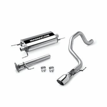 magnaflow 2007-2014 toyota fj cruiser street series cat-back performance exhaust system 16649 - image