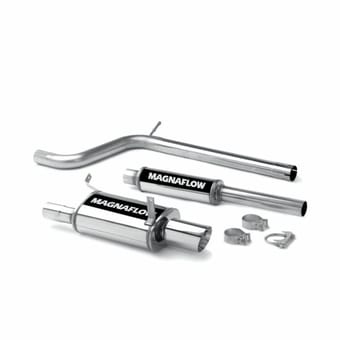 magnaflow 2006-2008 mitsubishi eclipse street series cat-back performance exhaust system 16657 - image