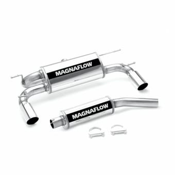 magnaflow 2006-2014 mazda mx-5 miata street series cat-back performance exhaust system 16668 - image