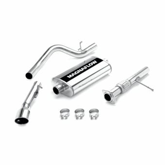 magnaflow 2007-2008 chevrolet tahoe-gmc yukon street series cat-back performance exhaust system16672 - image