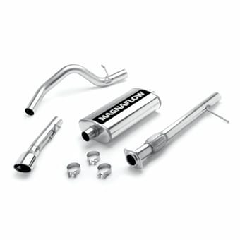 magnaflow 2007-2008 chevrolet avalanche street series cat-back performance exhaust system 16721 - image