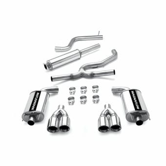 magnaflow 2005-2008 pontiac grand prix street series cat-back performance exhaust system 16726 - image