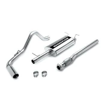 magnaflow 2010-2013 chevrolet/gmc 1500 street series single side exit cat-back performance exhaust system 15564 - image