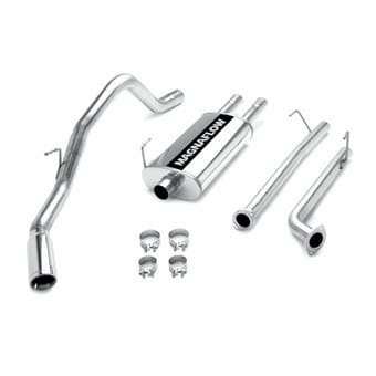 magnaflow 2007-2008 toyota tundra street series cat-back performance exhaust system 16753 - image