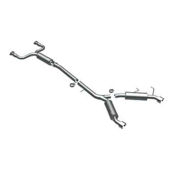 magnaflow 2003-2009 nissan 350z street series cat-back performance exhaust system 16784 - image