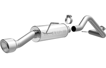 magnaflow 2008-2015 scion xb street series cat-back performance exhaust system 16787 - image