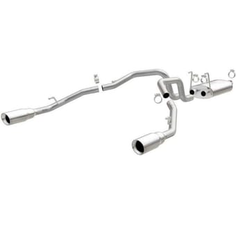 magnaflow 09-20 dodge ram 1500 hemi street series cat-back performance exhaust system 16869 - image