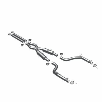 magnaflow 08-14 dodge challenger srt8 competition series cat-back performance exhaust system 16886 - image