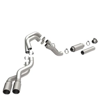 magnaflow 16915 2007-2010 chevy/gmc xl dpf diesel performance exhaust system 16915 - image