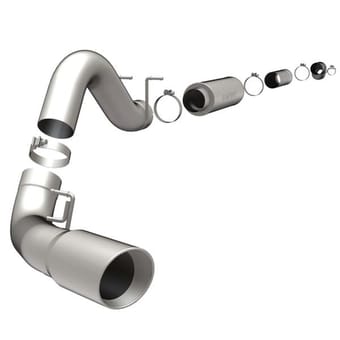 magnaflow 99-03/03-07 ford diesel 5" cat-back (50 state legal) premium performance exhaust system 16948 - image