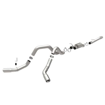 magnaflow 2006-2007 chevrolet diesel performance exhaust system 16964 - image
