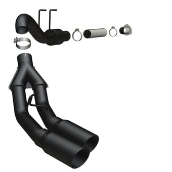 magnaflow 2008-2010 ford f-250/350 black dpf series filter-back performance exhaust system 17011 - image