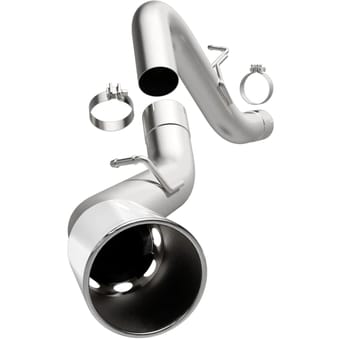 magnaflow 14 silverado/ sierra 2500hd/3500hd v8 6.6l 4 inch filter-back stainless 17854 - image