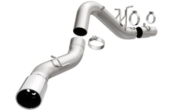 magnaflow 2011-2019 chevrolet silverado/gmc sierra 6.6l diesel polished single wall 6in tip 17870 - image