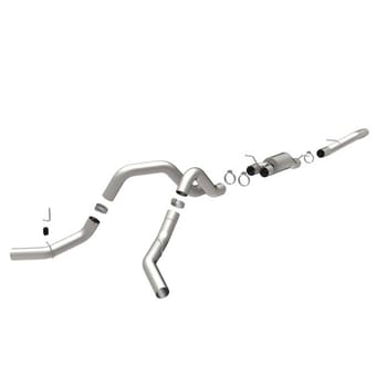 magnaflow 06-07 chevrolet diesel pro series cat-back performance exhaust system17965 - image