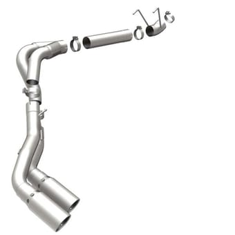 magnaflow 2007-2010 dodge ram 2500/3500 pro dpf series filter-back performance exhaust system 17971 - image