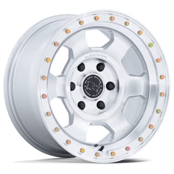 Gloss Silver w/ Machined Face