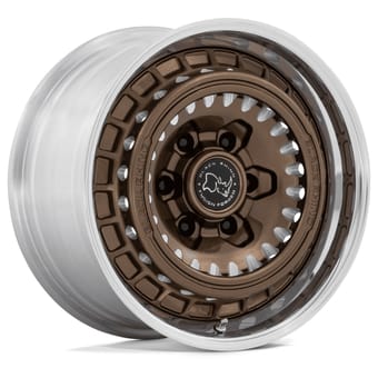 Gloss Bronze Milled w/ Polished Lip