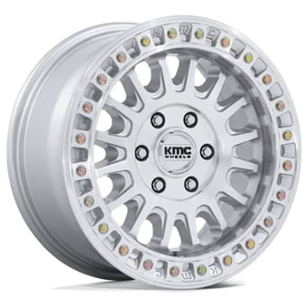 Gloss Silver w/ Machined Face