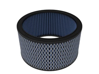 afe magnumflow air filters round racing p5r a/f rr p5r 9 od x 7.50 id x 5 h e/m 18-10952 - image