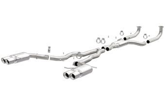 magnaflow 15-18 bmw m6 touring series cat-back performance exhaust system 19007 - image