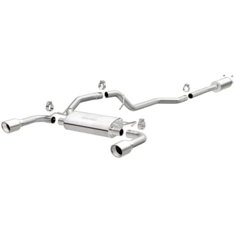 magnaflow cat-back 13-16 ford escape 2.5l l4 2.25in ss dual outlet 19049 - image