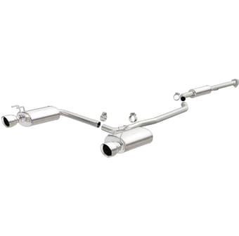 magnaflow sys c/b 13-17 honda accord 3.5l v6 2.5in ss dual split rear polished 4.5 tip 19181 - image