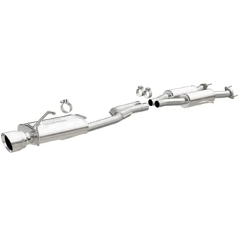 magnaflow cat-back ss 2.5 straight ps rear exit 4.5in tip 14-21 jeep grand cherokee exc. summit ed. 19190 - image