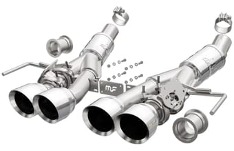 magnaflow 14-19 chevrolet c7 corvette competition series axle-back performance exhaust system 19379 - image