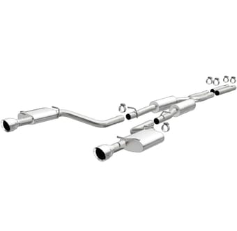 magnaflow 19-22 dodge charger gt 3.6l v6 dual exit polished tip street series cat-back exhaust 19522 - image