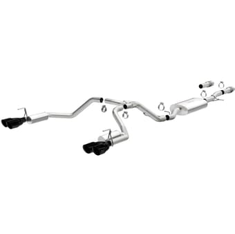 magnaflow 21-22 gmc yukon xl / chevy suburban / cadillac escalade esv street series cat-back exhaust 19543 - image