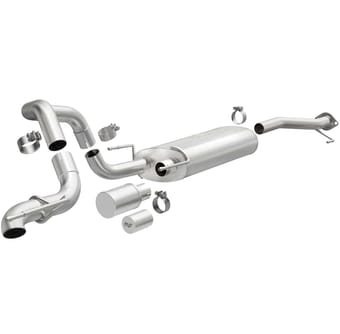 magnaflow 03-22 toyota 4runner v6 4.0l overland series cat-back exhaust 19546 - image