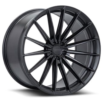 19x9 vossen hfx-4 satin black (5-lug) (custom) - image