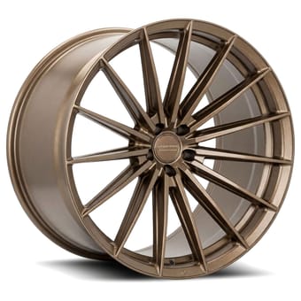 19x9 vossen hfx-4 satin bronze (5-lug) (custom) - image