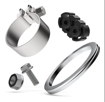 magnaflow 12-18 jeep wrangler 4dr single straight rear p/s exit stainless c/b performance exhaust 15117 - image