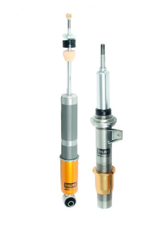 ohlins 11-13 bmw 1m (e82) road & track coilover system bmz mn01s1 - image