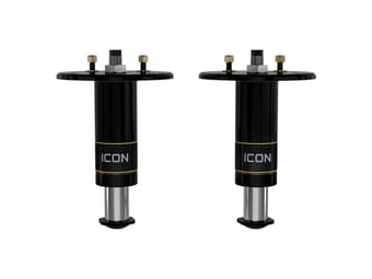 icon 2021-2023 ram 1500 trx, rear 2.5" bump stop kit, 2.25" travel 211020 - image